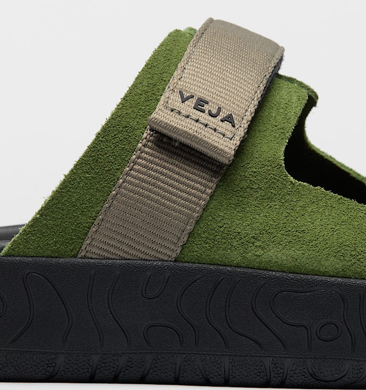 veja sneakers arpoador 麂皮 绿色 AP3221037 Back view