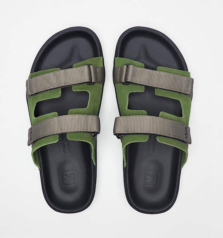 veja sneakers arpoador 麂皮 绿色 AP3221037 Top view
