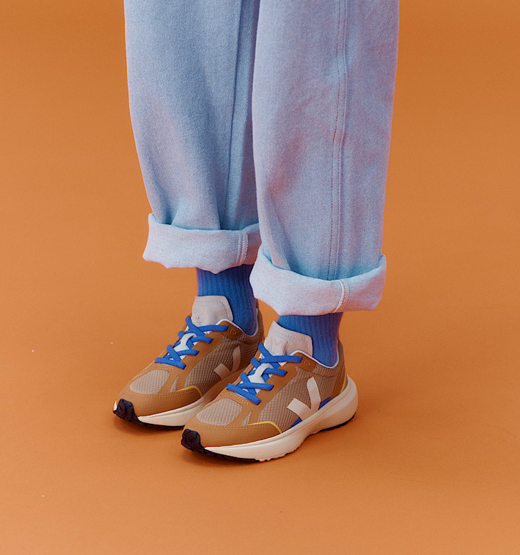 veja zapatillas small-canary-light reciclado naranja YL1821023