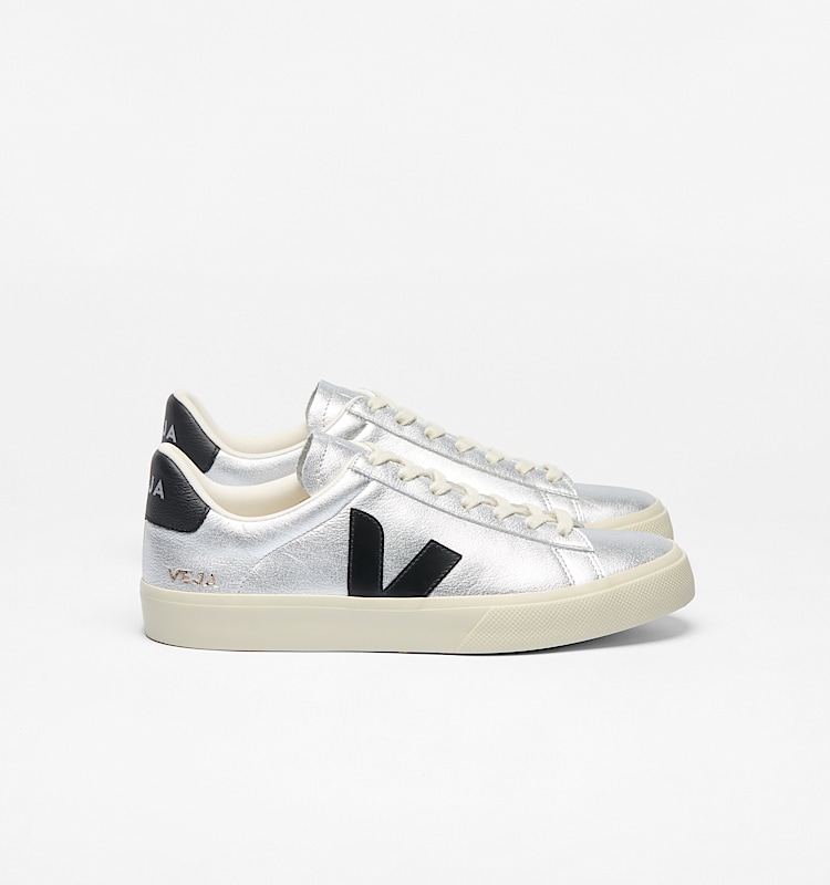 veja campo leather silver CP0520786