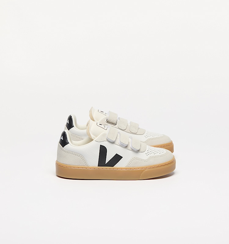 veja sneakers small-v-90 organic-leather white SX2021006 Lateral view