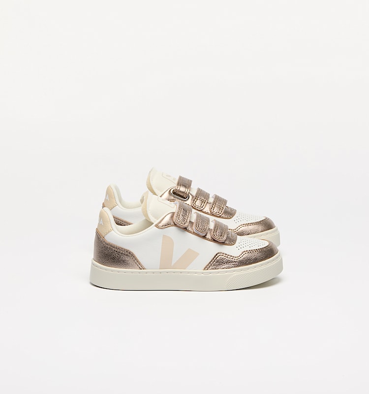 veja sneakers small-v-90 organic-leather bronze SX2021008 Lateral view