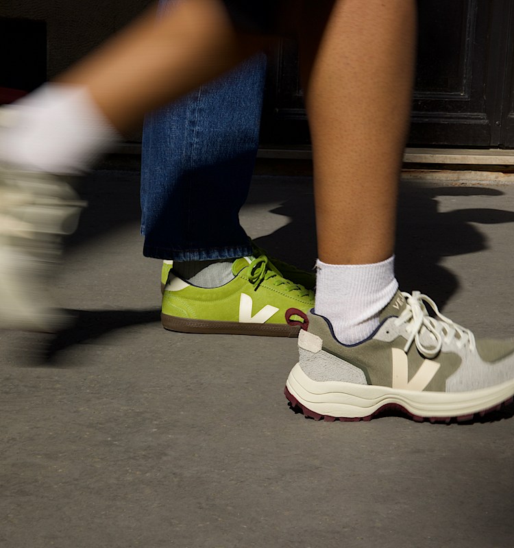 veja sneakers volley 麂皮 绿色 VO0320890
