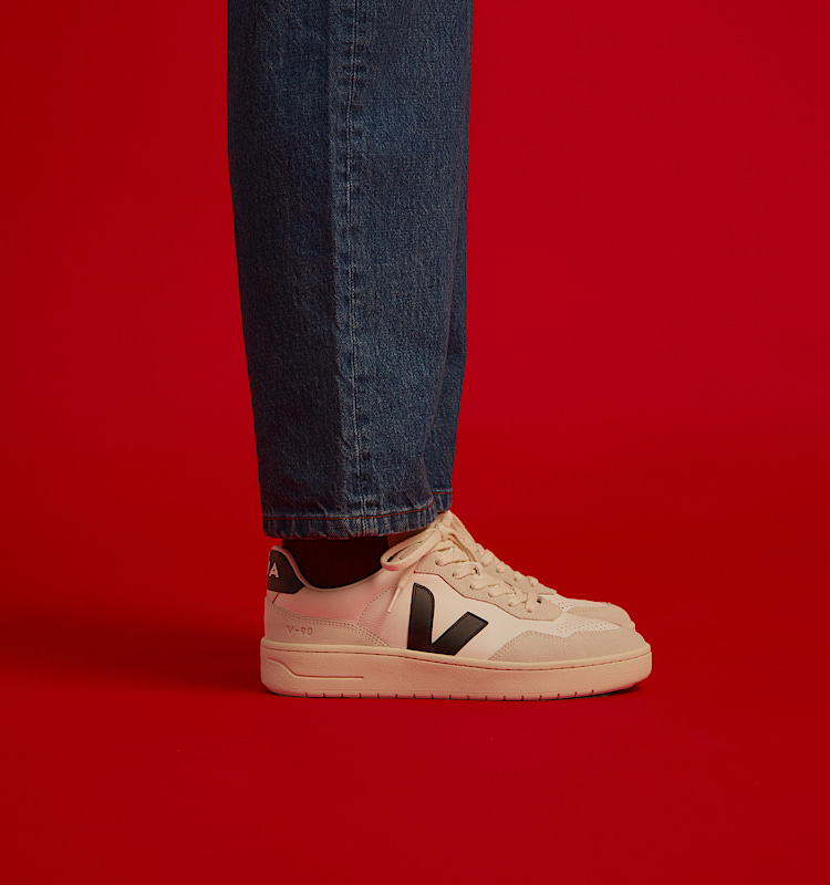 veja sneakers v-90 有机棉 白色 VD2021061