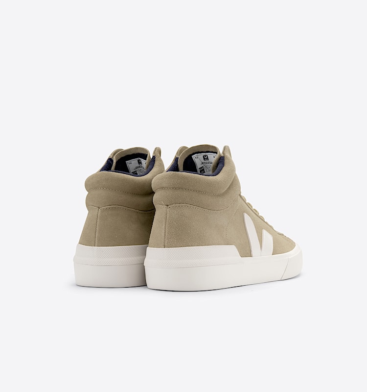 veja sneakers minotaur 麂皮 米色 TR0302950 Back view