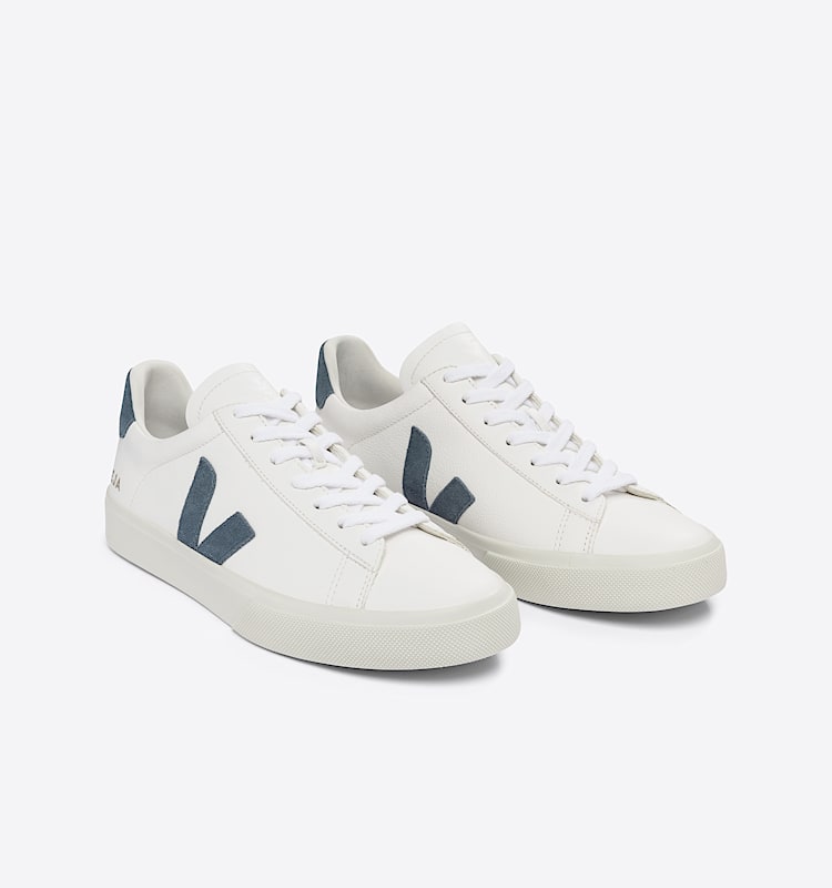veja sneakers campo 皮革 白色 CP0503121 Top view