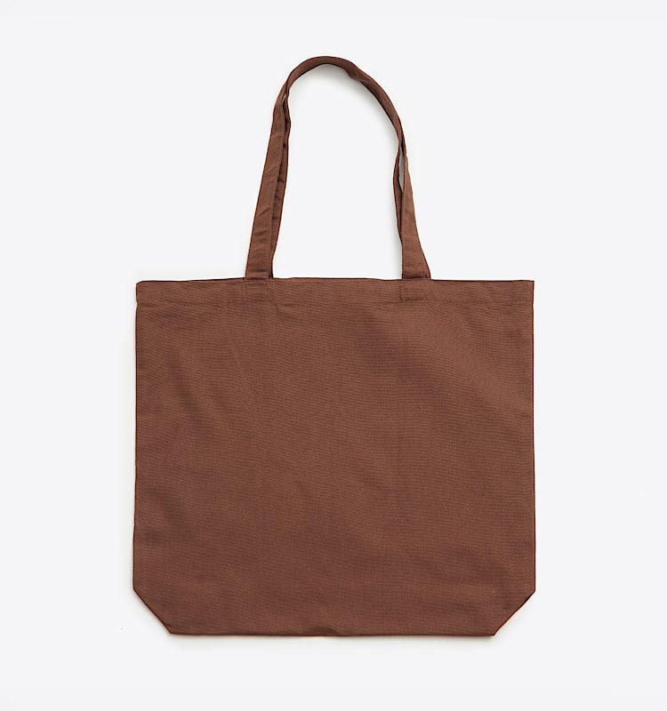 veja sneakers tote-bag 有机棉 褐色 AA0100025 Back view