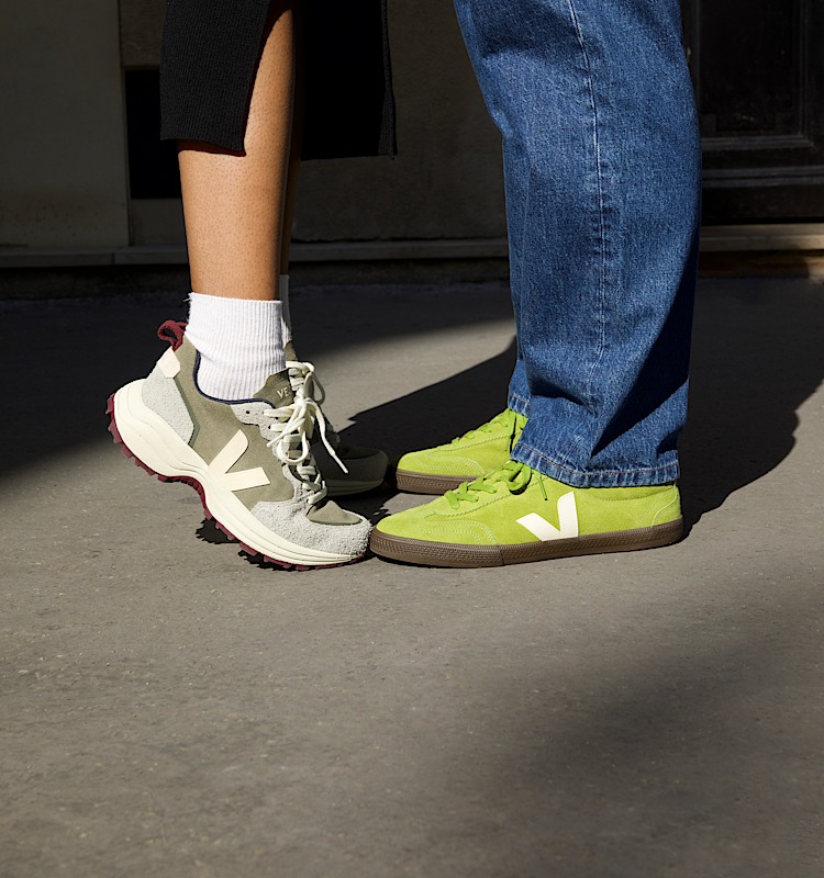 veja sneakers venturi-ii-vc suede green VS0320832