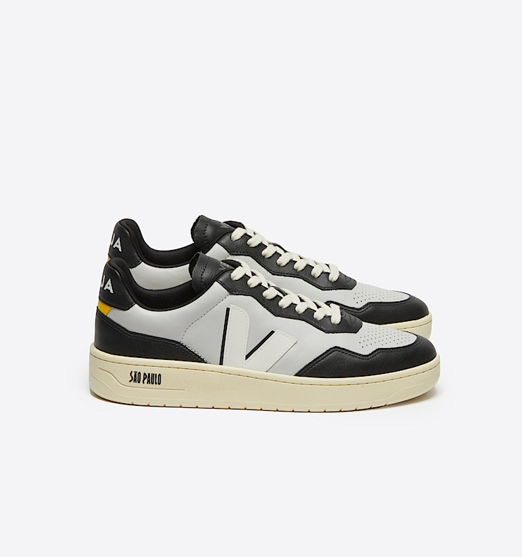 veja sneakers veja-x-sao-paulo 有机皮革 灰色 DW2003844 Lateral view