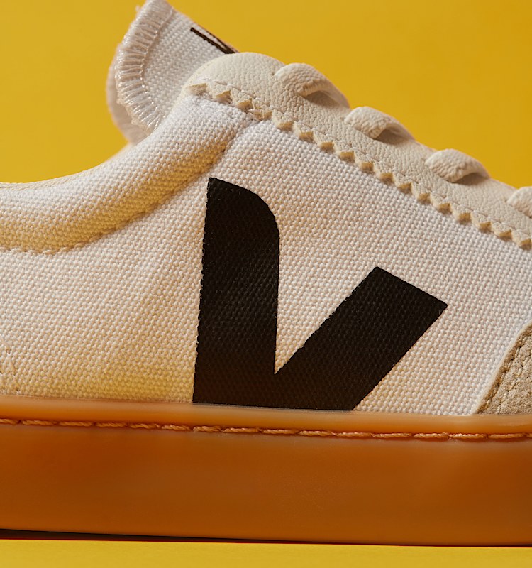 veja zapatillas small-volley algodón-orgánico blanco SY0120631