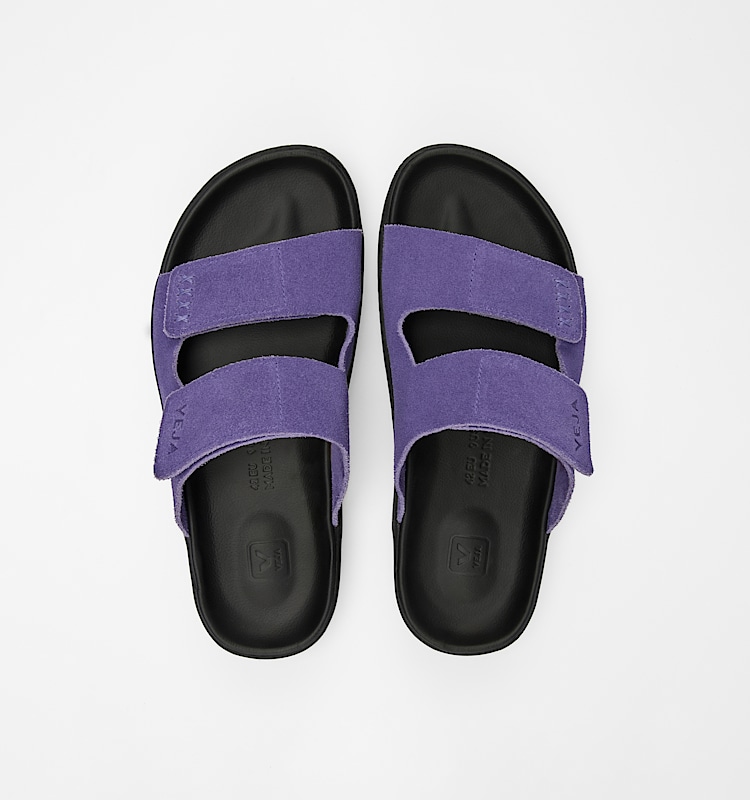 veja sneakers etna 麂皮 紫色 SA3220677 Top view