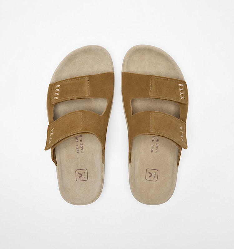 veja sneakers etna 麂皮 褐色 SA3220923 Top view