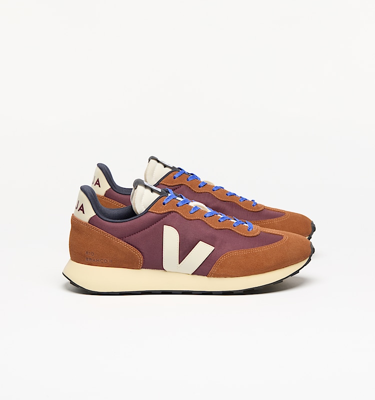 veja baskets rio-branco-ii recyclé marron RO3420852 Lateral view