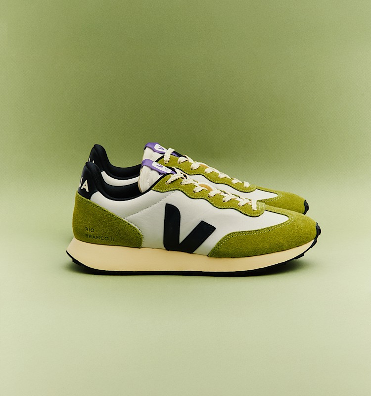 veja zapatillas rio-branco-ii reciclado verde RO3420853