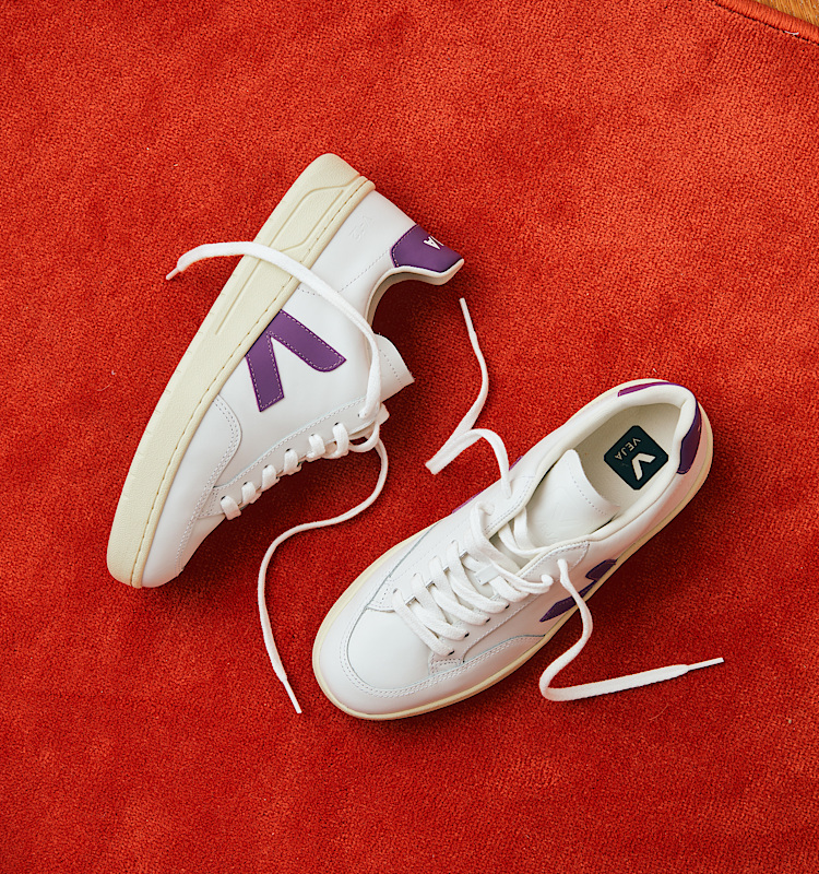 veja zapatillas v-12 cuero blanco XD0203678