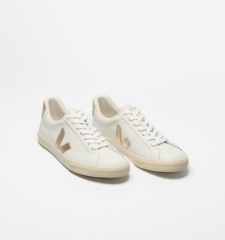 veja zapatillas esplar-logo cuero blanco EO0202490 Top view
