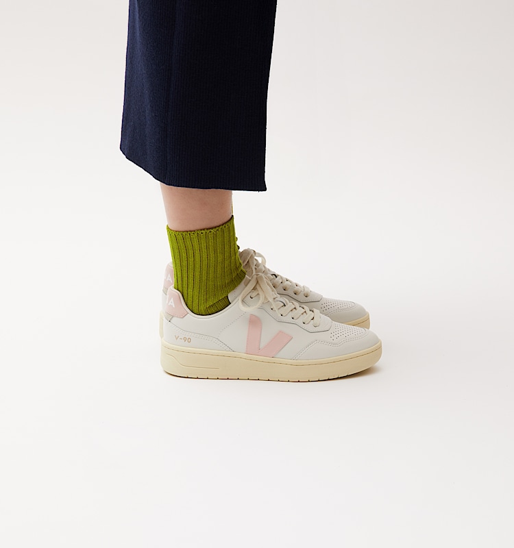 veja v-90 cuero blanco VD2020911