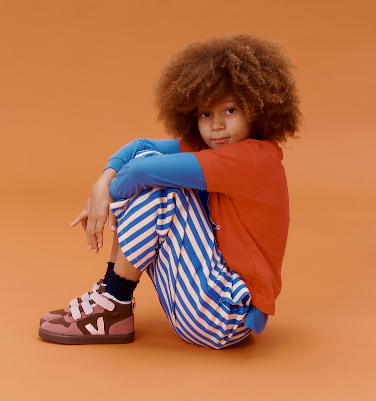 veja sneakers small-v-10-mid-winter suede multicolor DF0320994