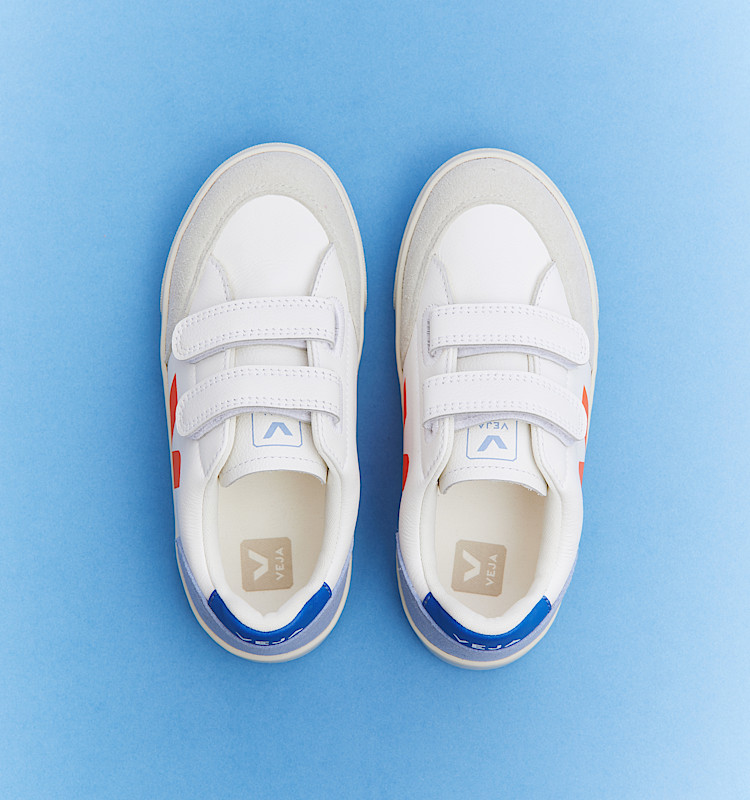 veja zapatillas small-esplar cuero blanco SV0502124