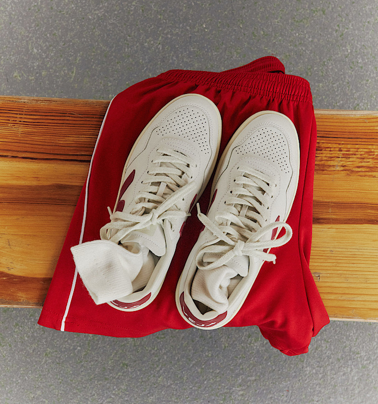 veja sneakers v-90 皮革 白色 VD2003657