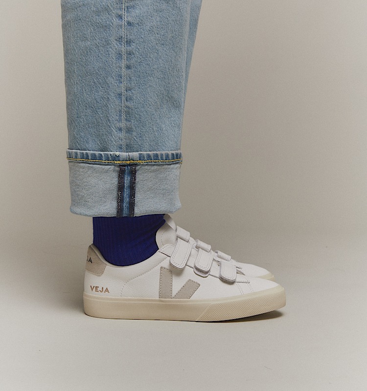 veja sneakers recife-logo 皮革 白色 RC0502919