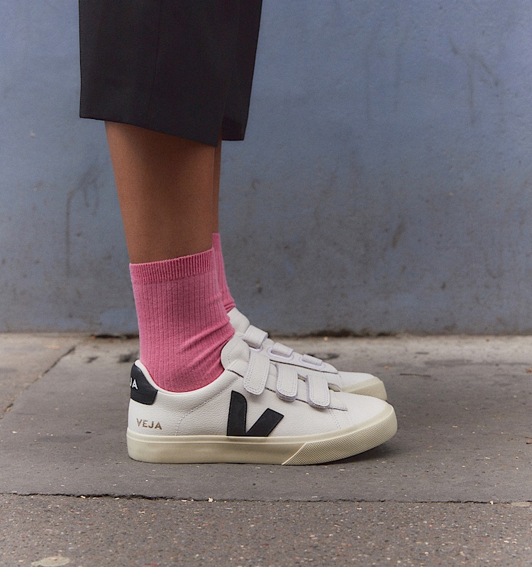 veja sneakers recife-logo 皮革 白色 RC0502790