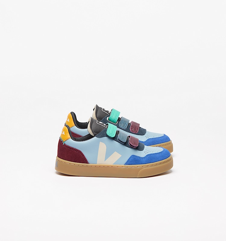 veja veja-x-milk-small-v-90 cuir-biologique multicolore MN2021174