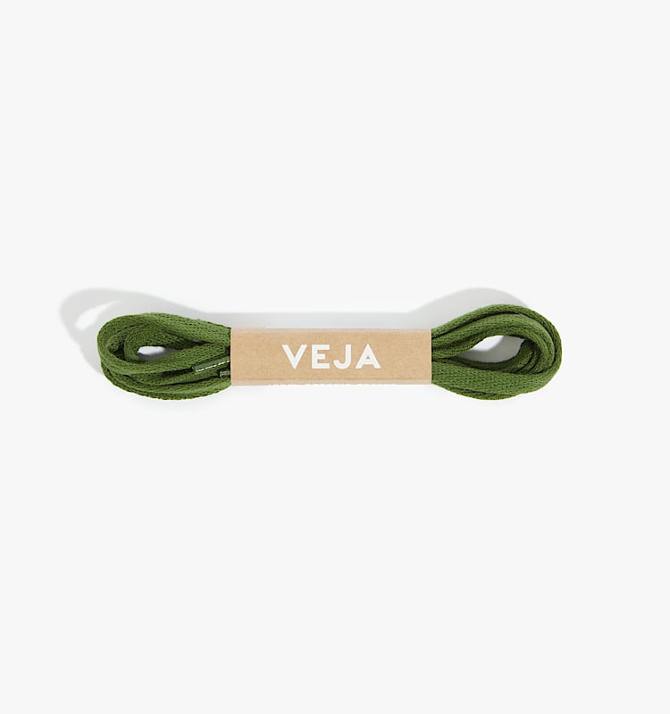 veja accessories laces algodón-orgánico verde la0121152 view_1