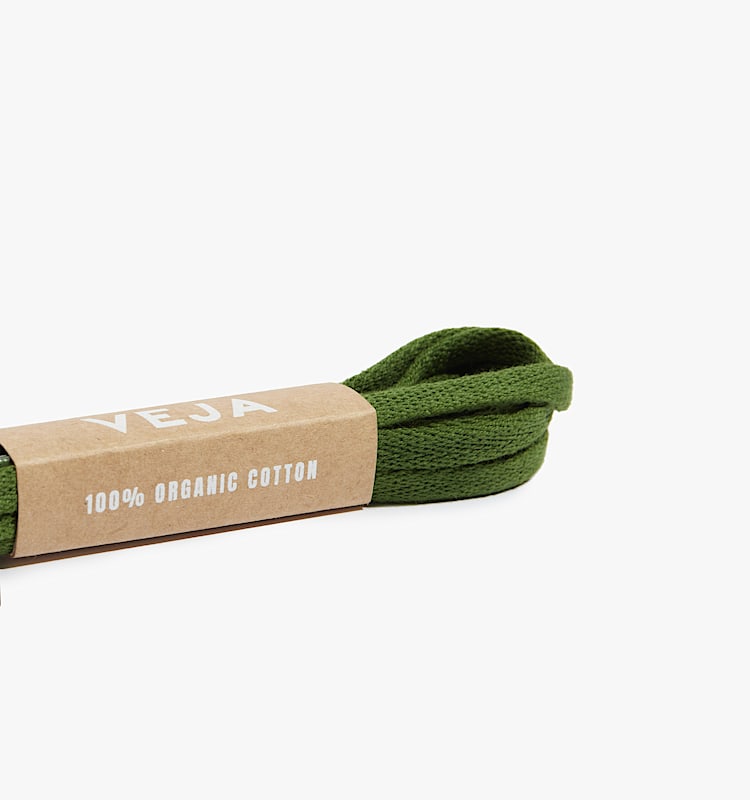 veja accessories laces algodón-orgánico verde la0121152 view_2