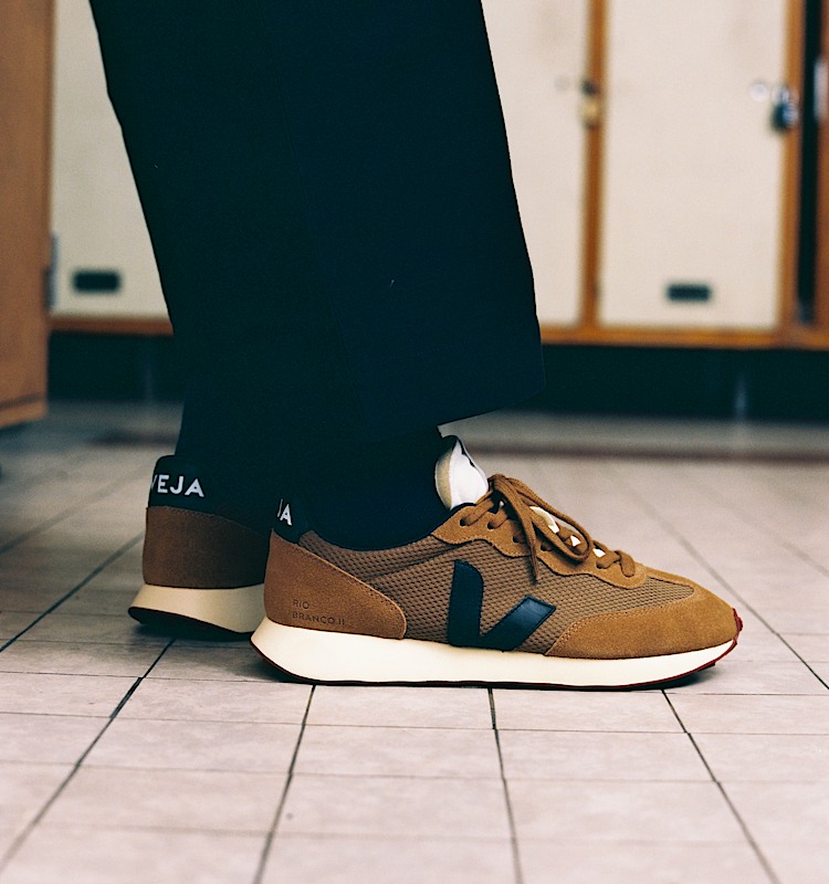 veja sneakers rio-branco-ii recycled brown ro1820821