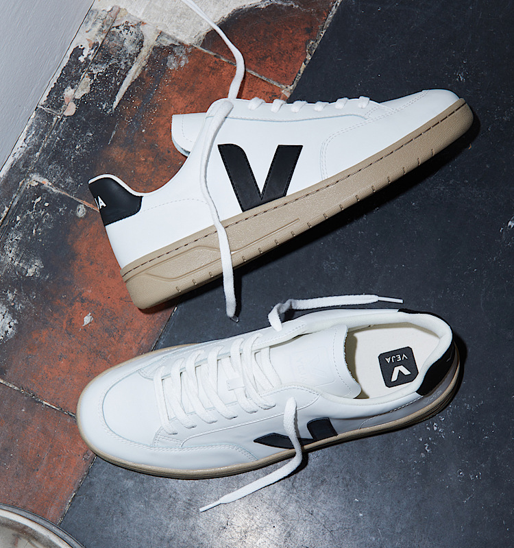 veja zapatillas v-12 cuero blanco xd0203640